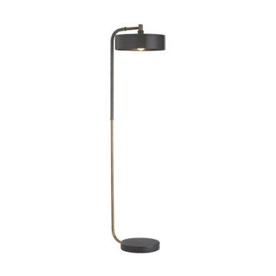 Arteriors Aaron Floor Lamp - Color: Black - Size: 1 light - 79813