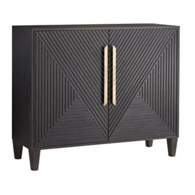 Arteriors Hendrix Cabinet - Color: Black - 4881