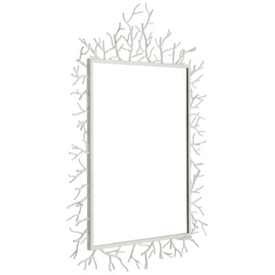 Arteriors Coral Twig Mirror - Color: White - DC2018