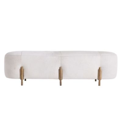 Arteriors Justin Bench - Color: White - 2050