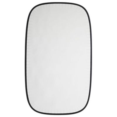 ARR2288093 Arteriors Cut Oblong Mirror - Color: Black - DA900 sku ARR2288093