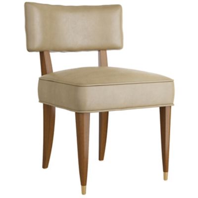 ARR2323303 Arteriors Laurant Dining Chair - Color: Beige - 69 sku ARR2323303