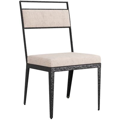 ARR2323322 Arteriors Portmore Dining Chair - Color: Grey - 60 sku ARR2323322