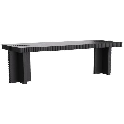Arteriors Pacorro Bench - Color: Black - 5780