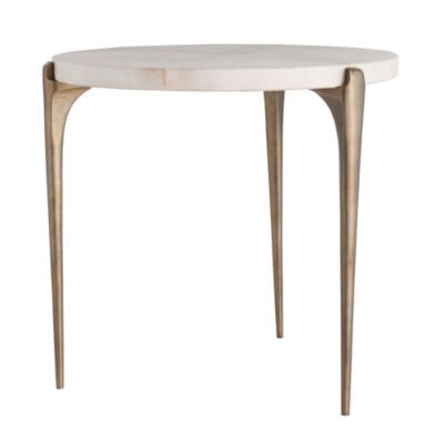 Arteriors June End Table - Color: Cream - 2029