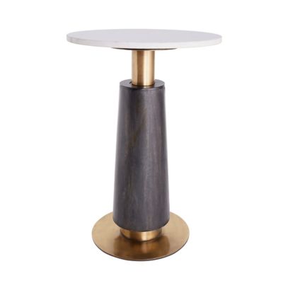 ARR2416387 Arteriors Knoxville Accent Table - Color: White -  sku ARR2416387