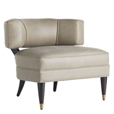 Arteriors Laurent Chair - Color: Grey - 4886