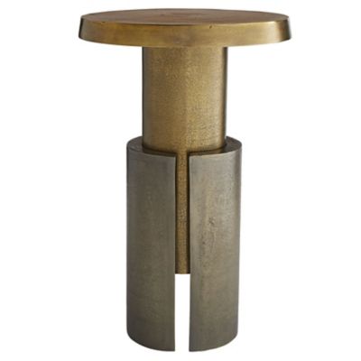 Arteriors Inara Accent Table - Color: Brass - 4875