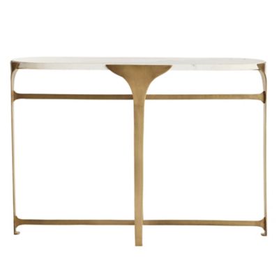 Arteriors Janine Console - Color: White - 2116