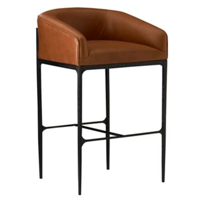 Arteriors Osbourne Bar & Counter Stool - Color: Brown - 2096