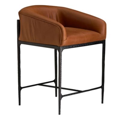 Arteriors Osbourne Bar & Counter Stool - Color: Brown - 2097