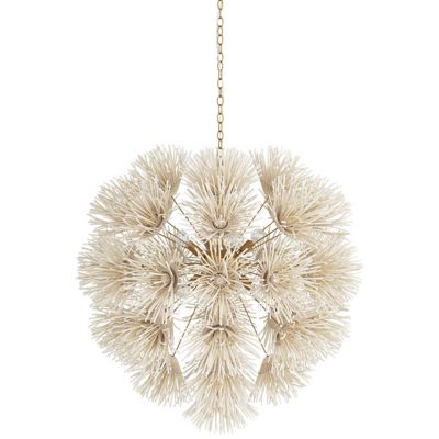 ARR2423240 Arteriors Winona Chandelier - Color: White - Size: sku ARR2423240