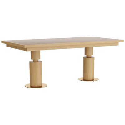 ARR2426413 Arteriors Tiller Dining Table - Color: Beige - FDS sku ARR2426413