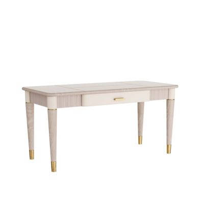 ARR2426782 Arteriors Willis Desk - Color: White - FKI01 sku ARR2426782