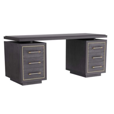 ARR2426860 Arteriors Wixom Desk - Color: Black - FKI03 sku ARR2426860