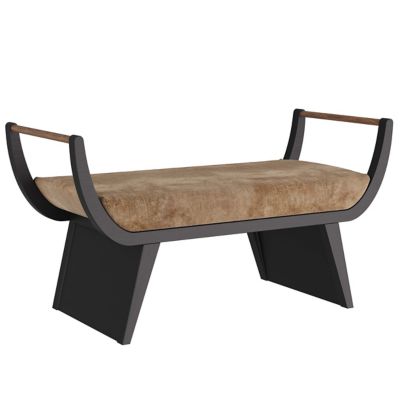 Arteriors Winston Bench - Color: Black - FHI04