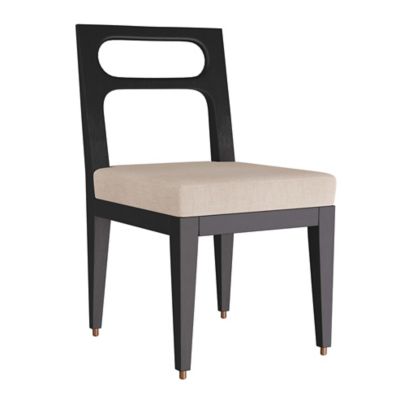 ARR2427528 Arteriors Thaden Dining Chair - Color: Black - FRI sku ARR2427528