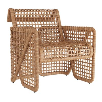 Arteriors Winnie Lounge Chair in Brown