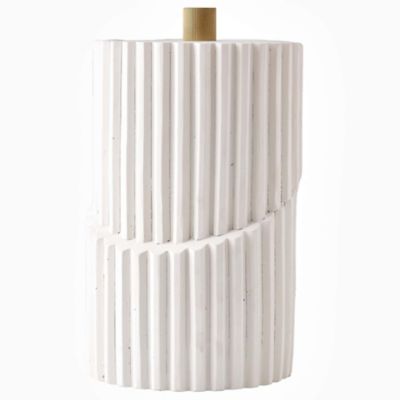 Arteriors Whittaker Container - Color: White - Size: Tall - ARC02