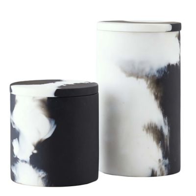 Arteriors Hollie Containers, Set of 2 - Color: White - ARS02