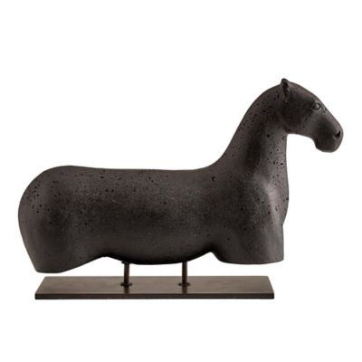 ARR2431700 Arteriors Vanderlinde Sculpture - Color: Black - A sku ARR2431700