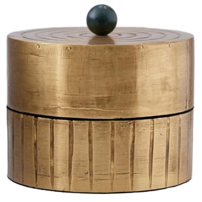 Arteriors Truitt Box - Color: Brass - ARI04