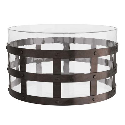 Arteriors Rivet Centerpiece - Color: Black - GDAVI02