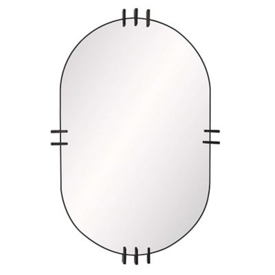 Arteriors Wilder Mirror - Color: Black - WMI10