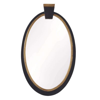 Arteriors Tedesco Mirror - Color: Black - WMI16