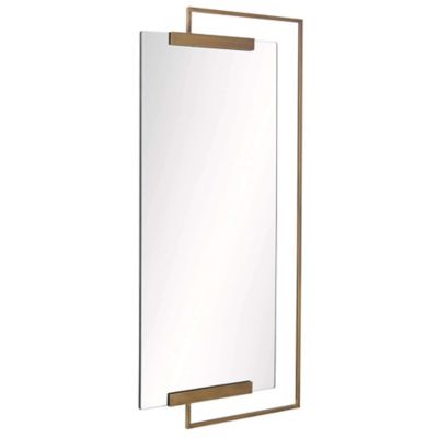 Arteriors Princeton Mirror - Color: Brass - WMI03