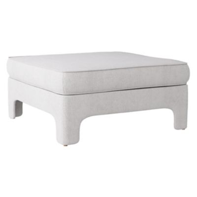 Arteriors Ava Ottoman - Color: Matte - FOU02