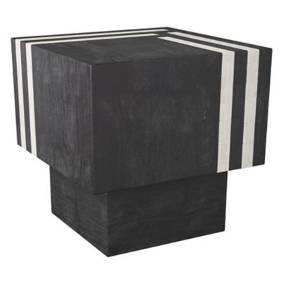 Arteriors Burton End Table - Color: Black - FEI19