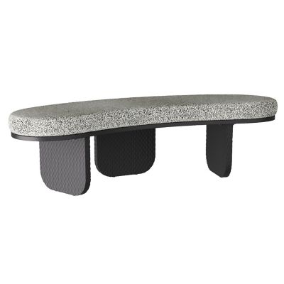 Arteriors Yogi Bench - Color: Black - FHI05