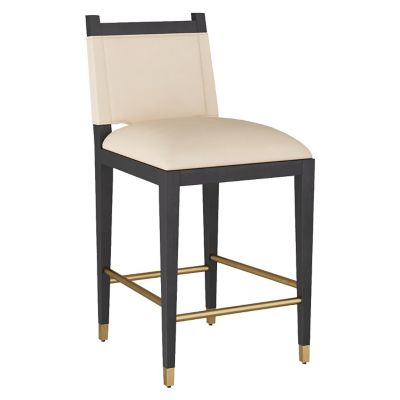 Arteriors Burdock Stool - Color: Beige - Size: Counter - FSI09