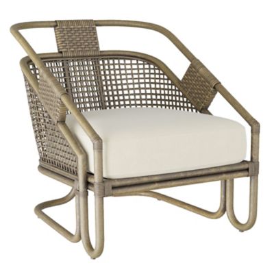 ARR2479336 Arteriors Begala Lounge Chair - Color: White - FRS sku ARR2479336