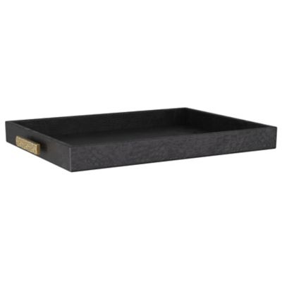 Arteriors Gavin Tray - Color: Black - AYI06