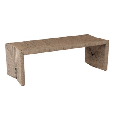 Arteriors Zuri Bench - Color: Black - FHS01