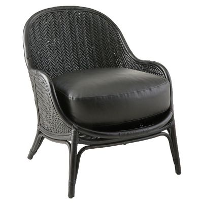 Arteriors Bonnie Lounge Chair in Black