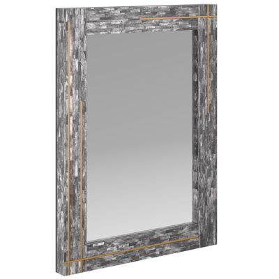 Arteriors Yvette Mirror - Color: Grey - WMI33