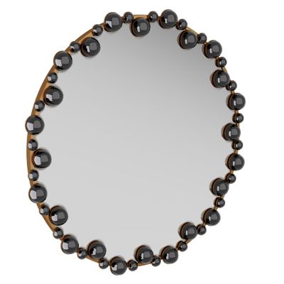 Arteriors Zaldana Mirror - Color: Black - WMI01