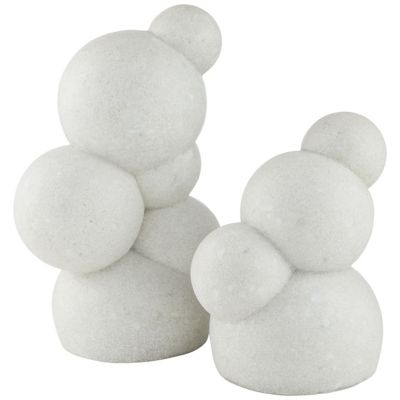 Arteriors Eastlake Sculptures, Set of 2 - Color: Beige - ASC22