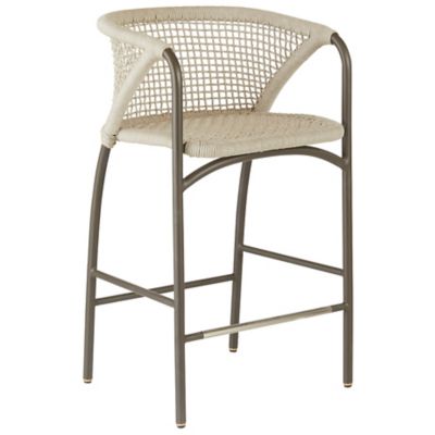 Arteriors Enzo Outdoor Counter/Bar Stool in Beige