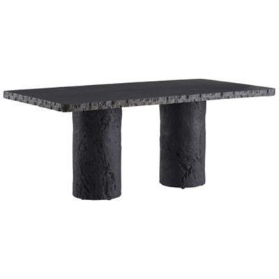Arteriors Gemini Outdoor Dining Table in Black
