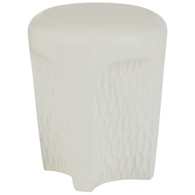 Arteriors Caper Outdoor Accent Table in White