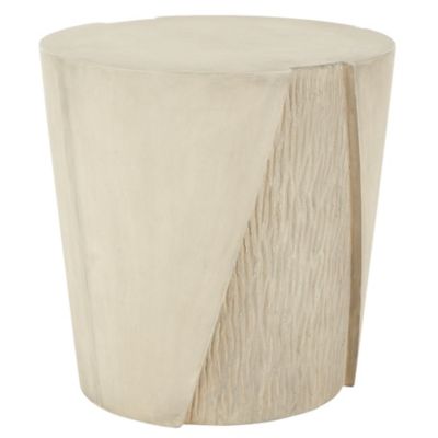 Arteriors Creedon Outdoor End Table in Beige