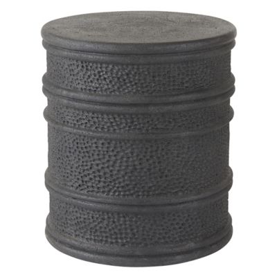 Arteriors Dermot Outdoor End Table in Black