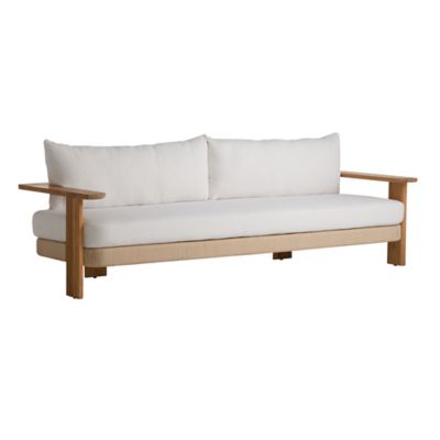 Arteriors Halston Outdoor Sofa in Brown