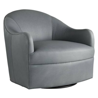 Arteriors Delfino Swivel Chair in Grey