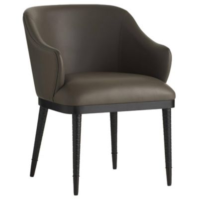 Arteriors Hershel Dining Chair in Grey