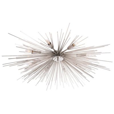 Arteriors Roxanne Flushmount Light - Color: Nickel - Size: 8 light - 89970